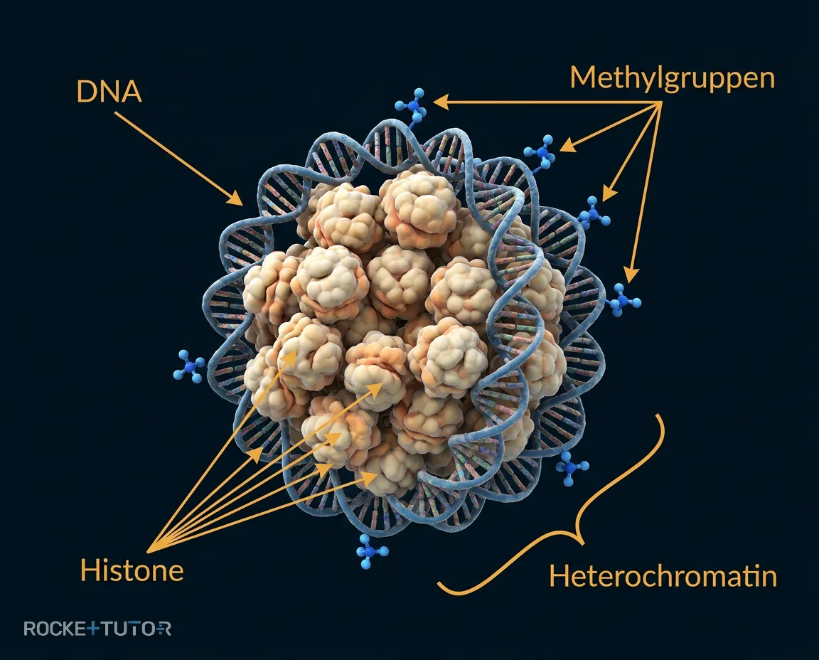 DNA-Methylierung und Heterochromatin
