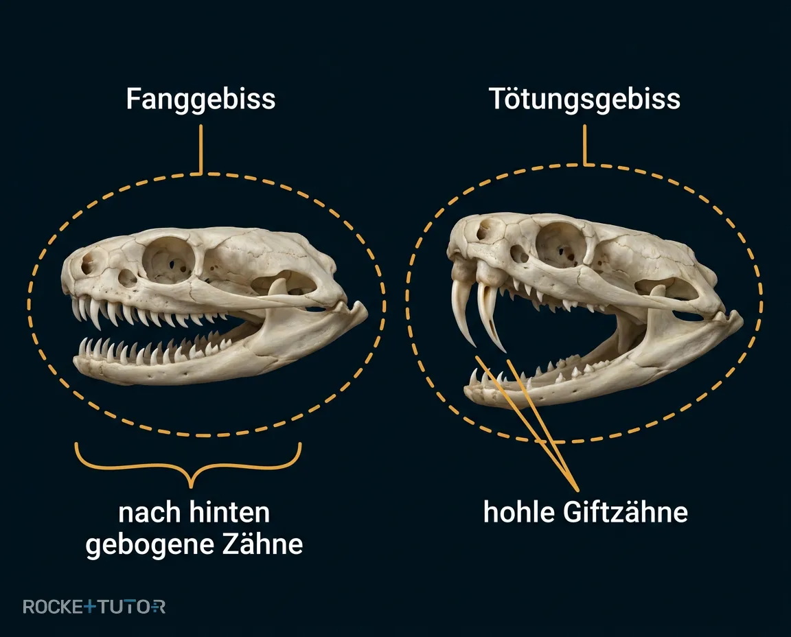 Schlangengebiss Arten