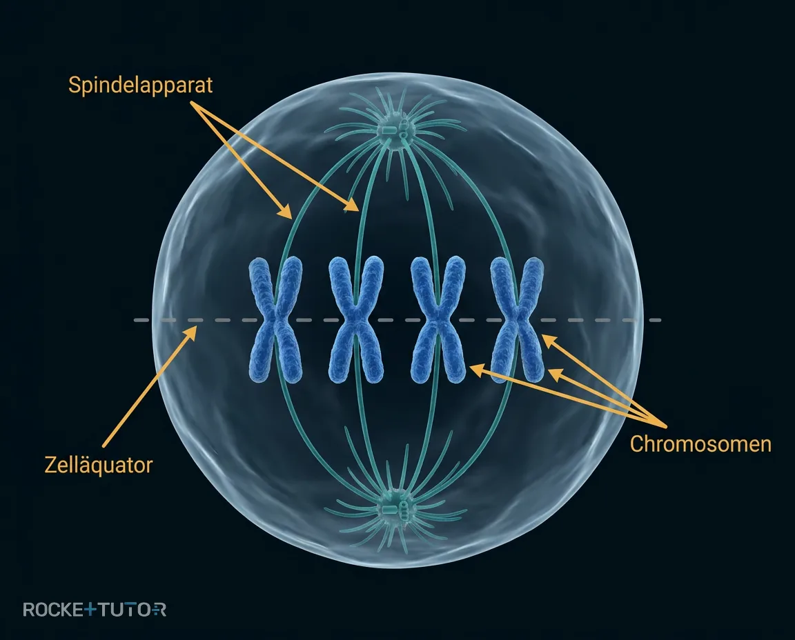 Zelle in der Metaphase
