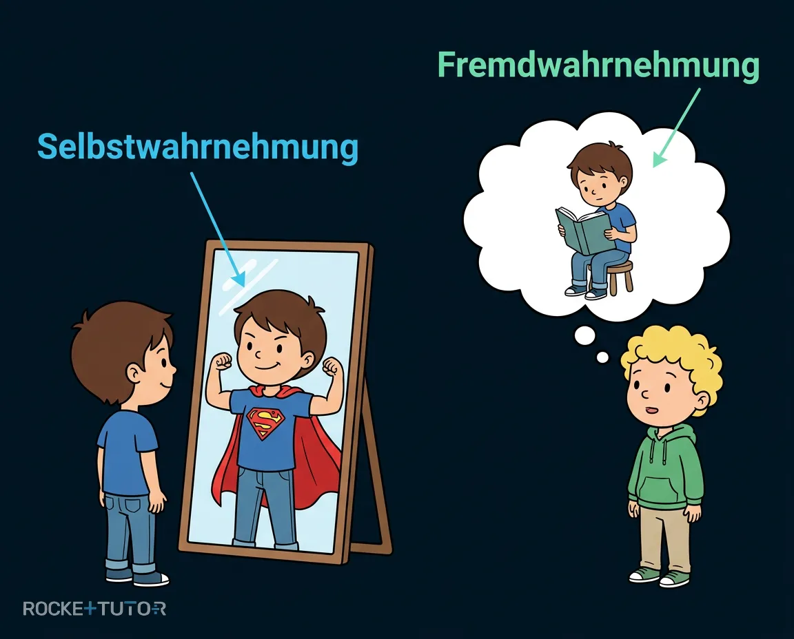 Selbstwahrnehmung und Fremdwahrnehmung