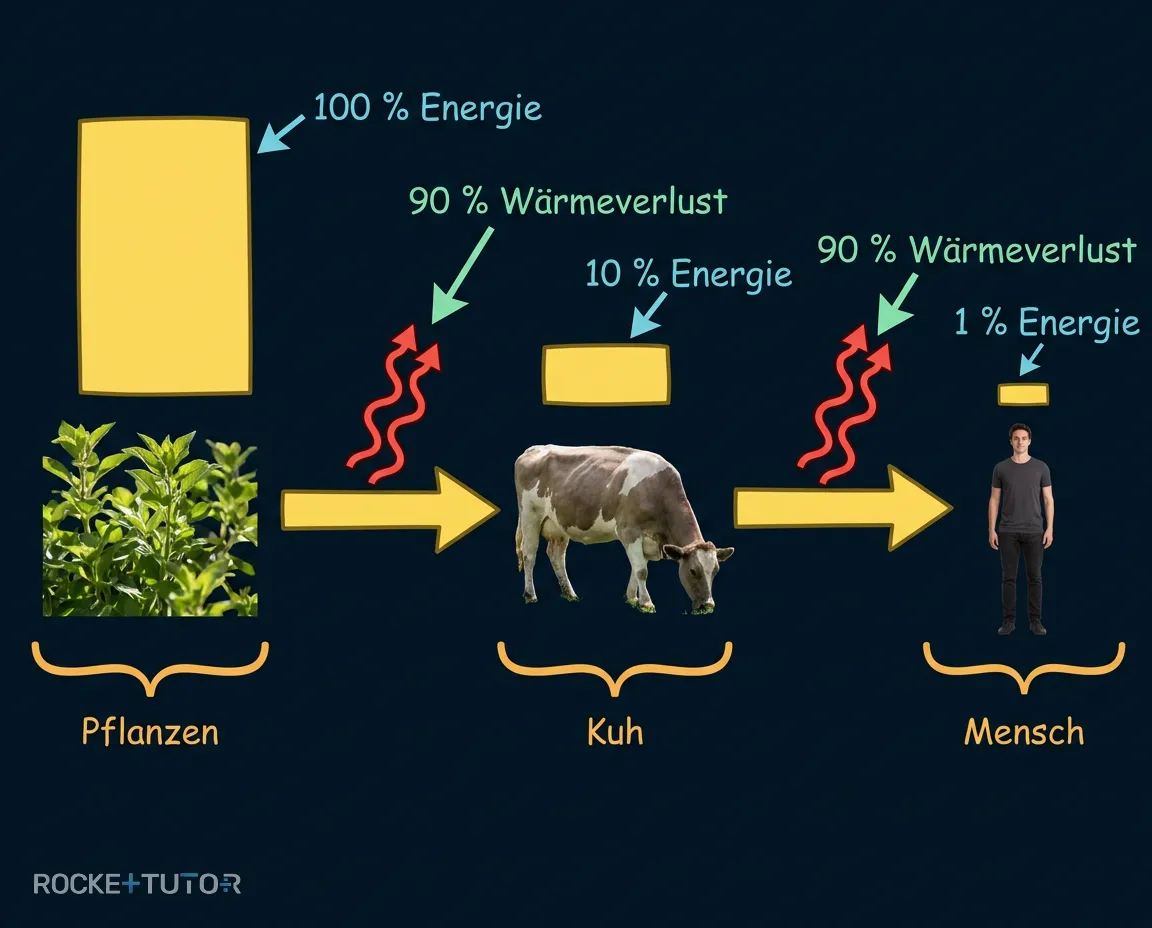 Energieverlust in der Nahrungskette