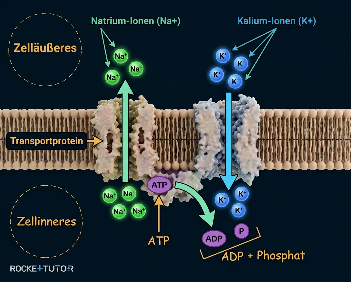 Natrium-Kalium-Pumpe Antiport
