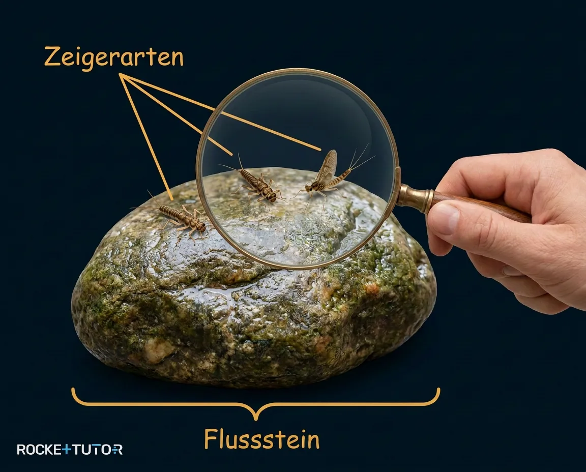 Gewässergütebestimmung mit Insekten