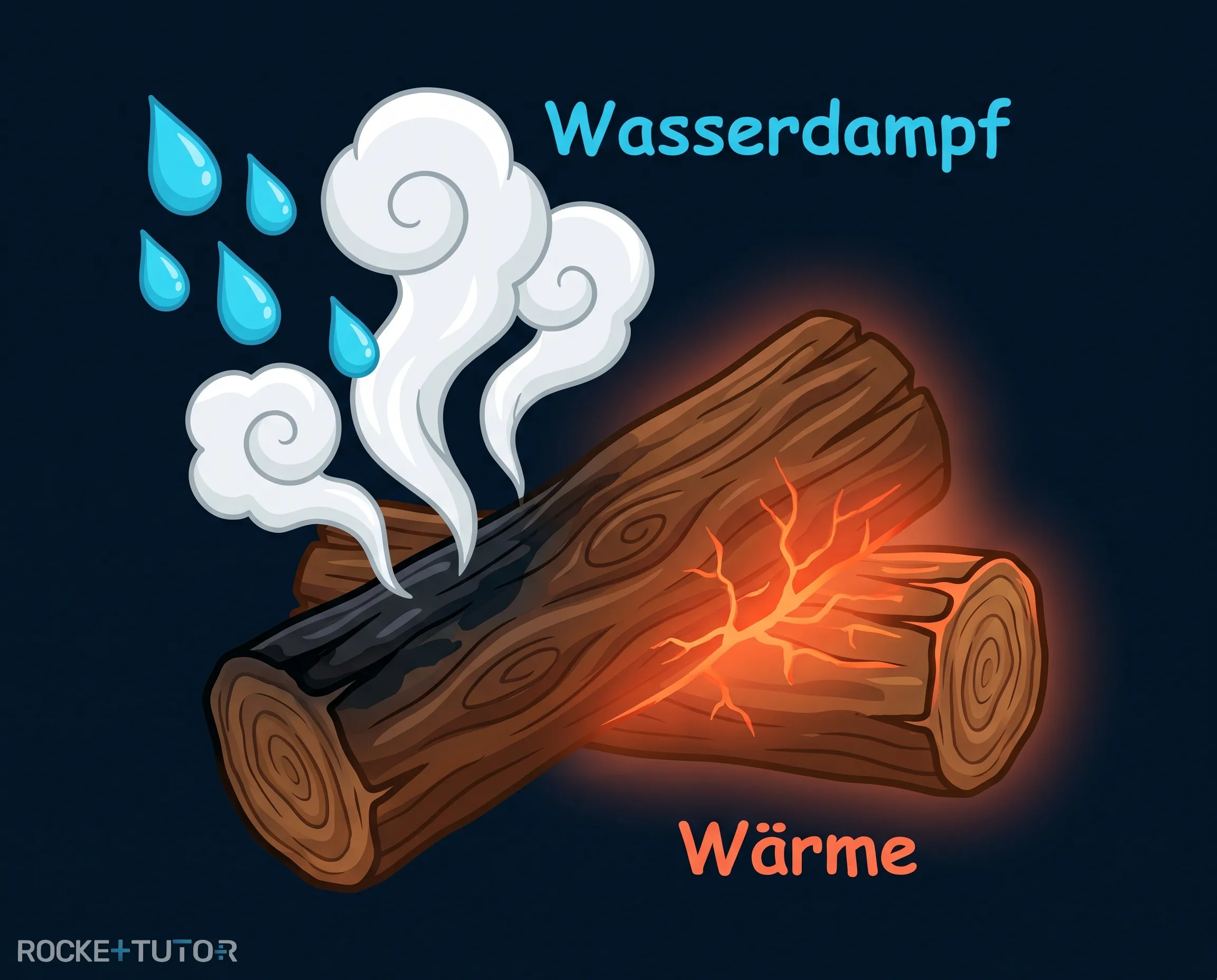 Wasser kühlt Feuer
