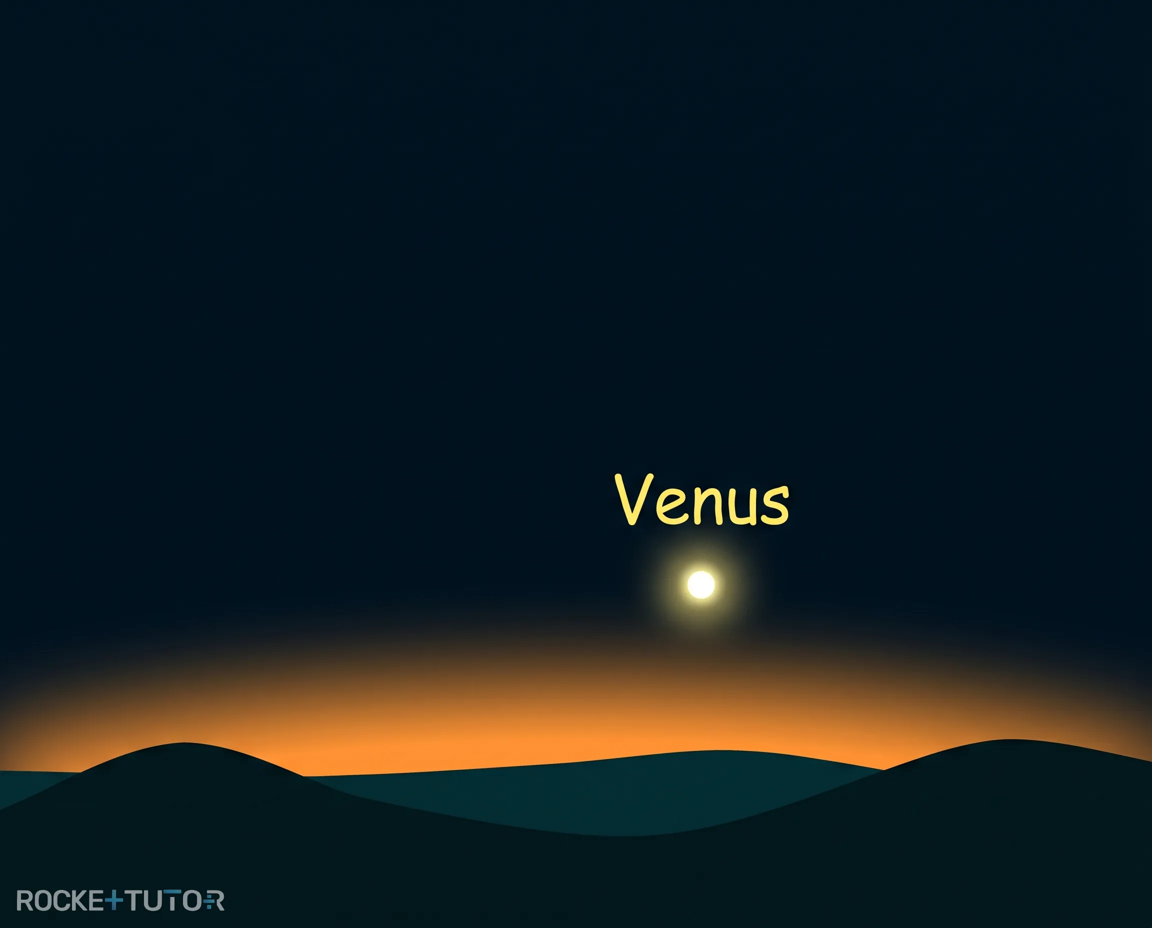 Venus am Abendhimmel