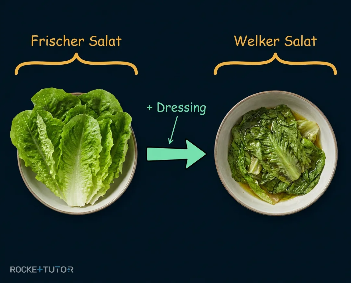Salat und Osmose