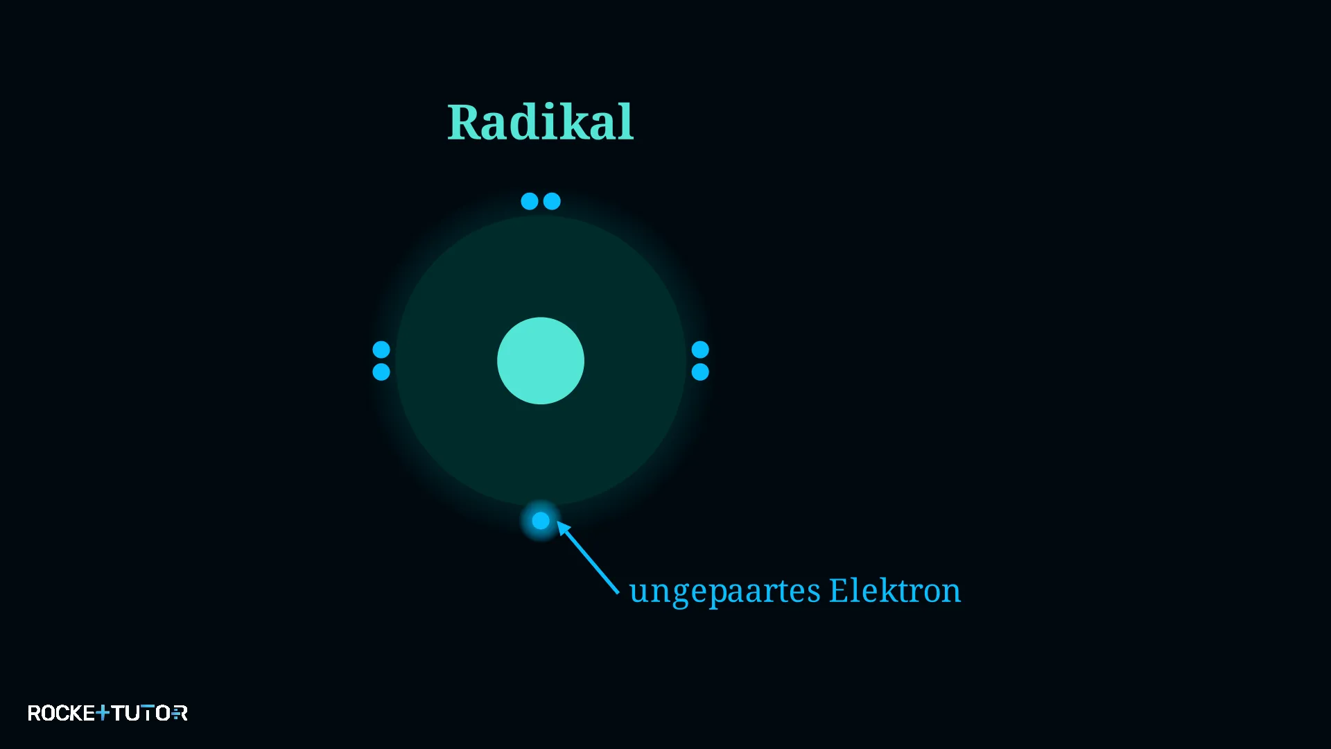 Radikal mit ungepaartem Elektron