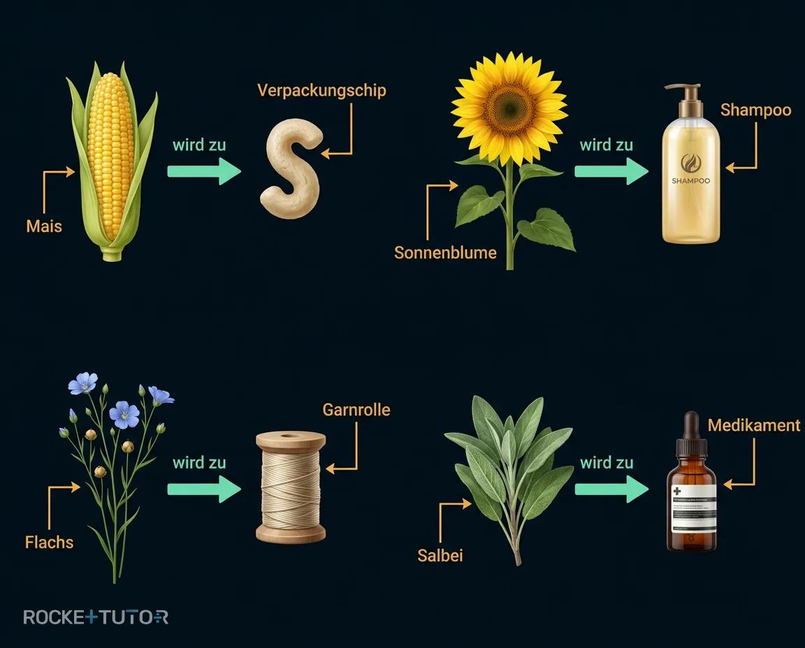Verschiedene Arten von Industriepflanzen