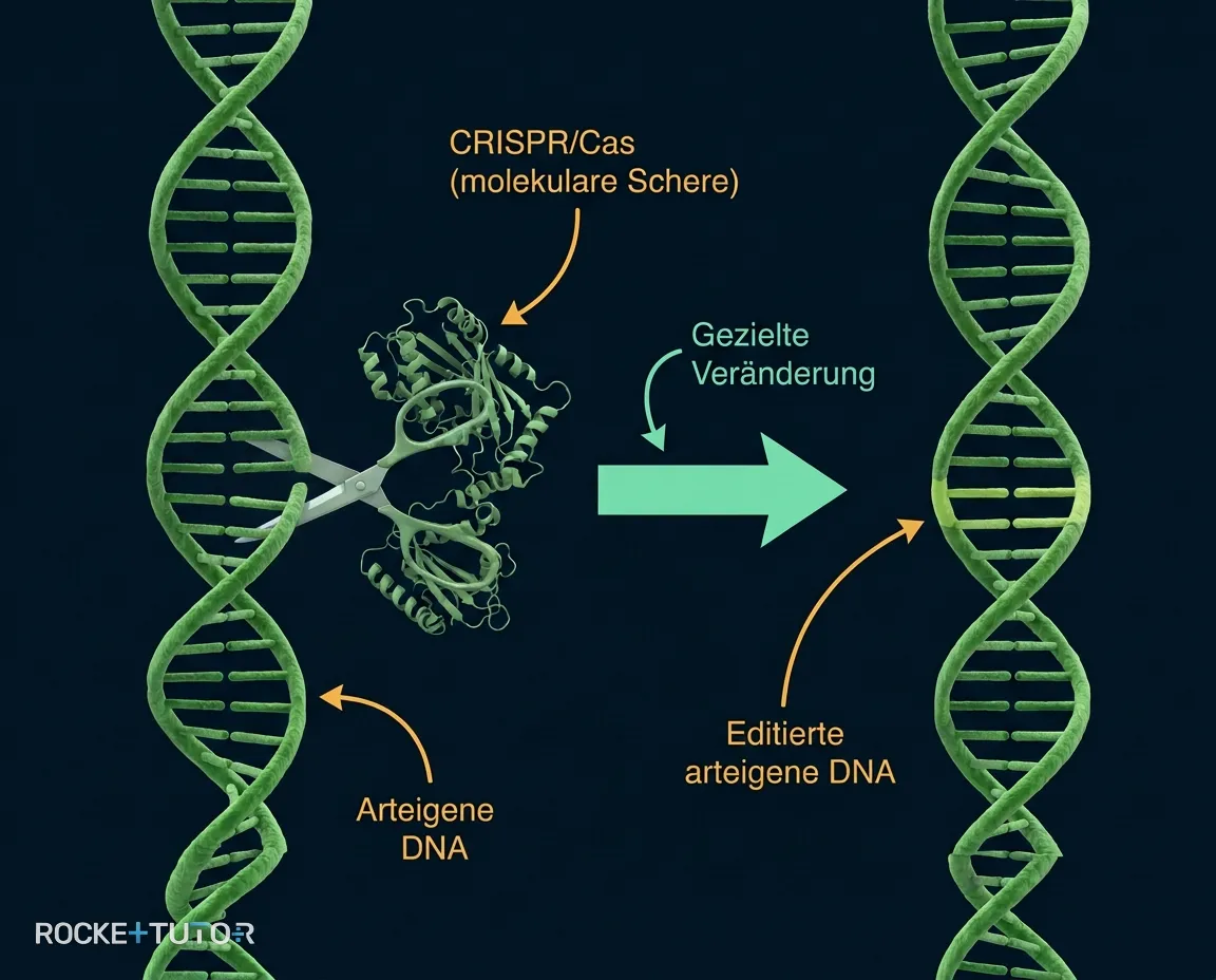 CRISPR Cas DNA Schere