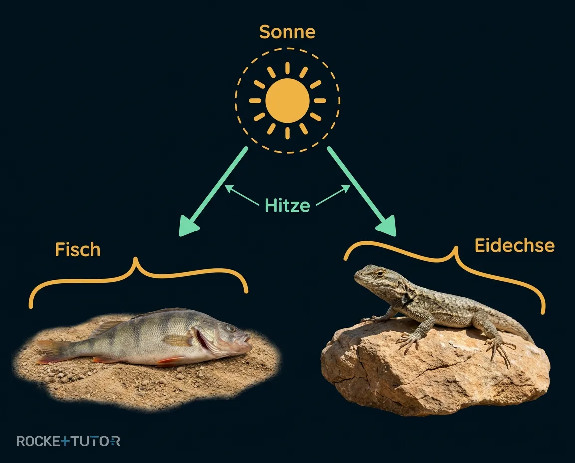 Fisch am Strand