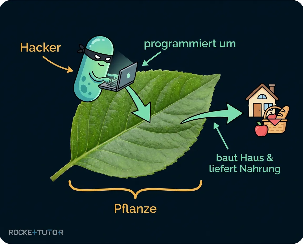 Agrobacterium als Hacker der Natur
