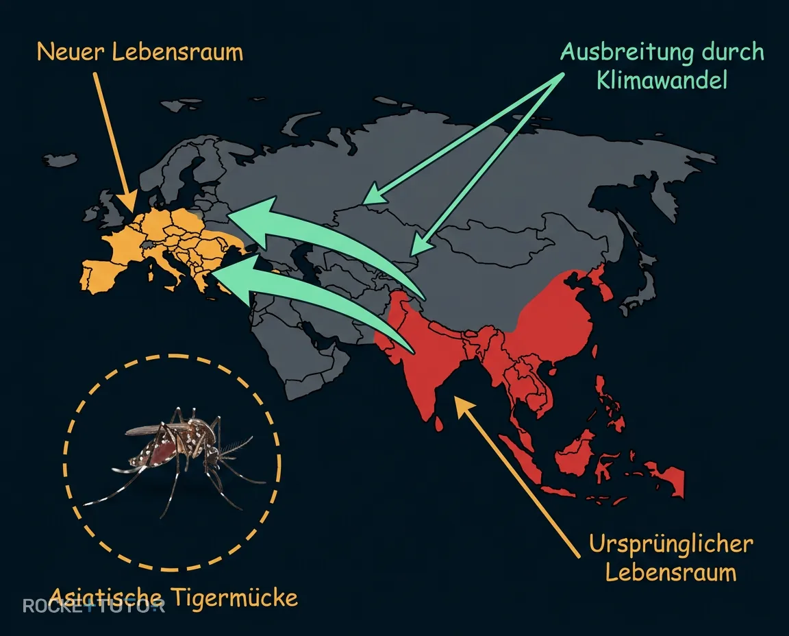 Asiatische Tigermücke als Krankheitsüberträger