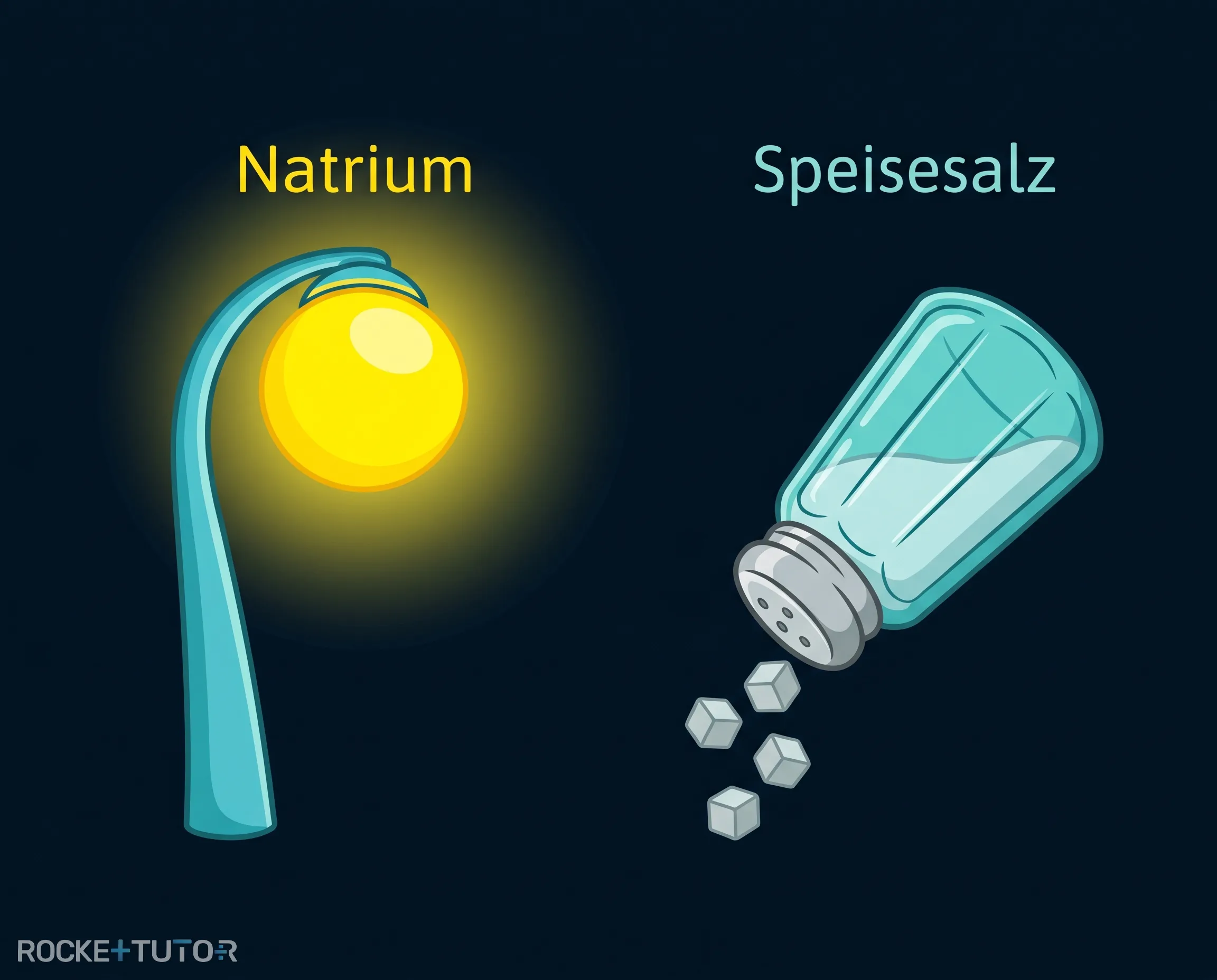 Straßenlaterne und Salzstreuer