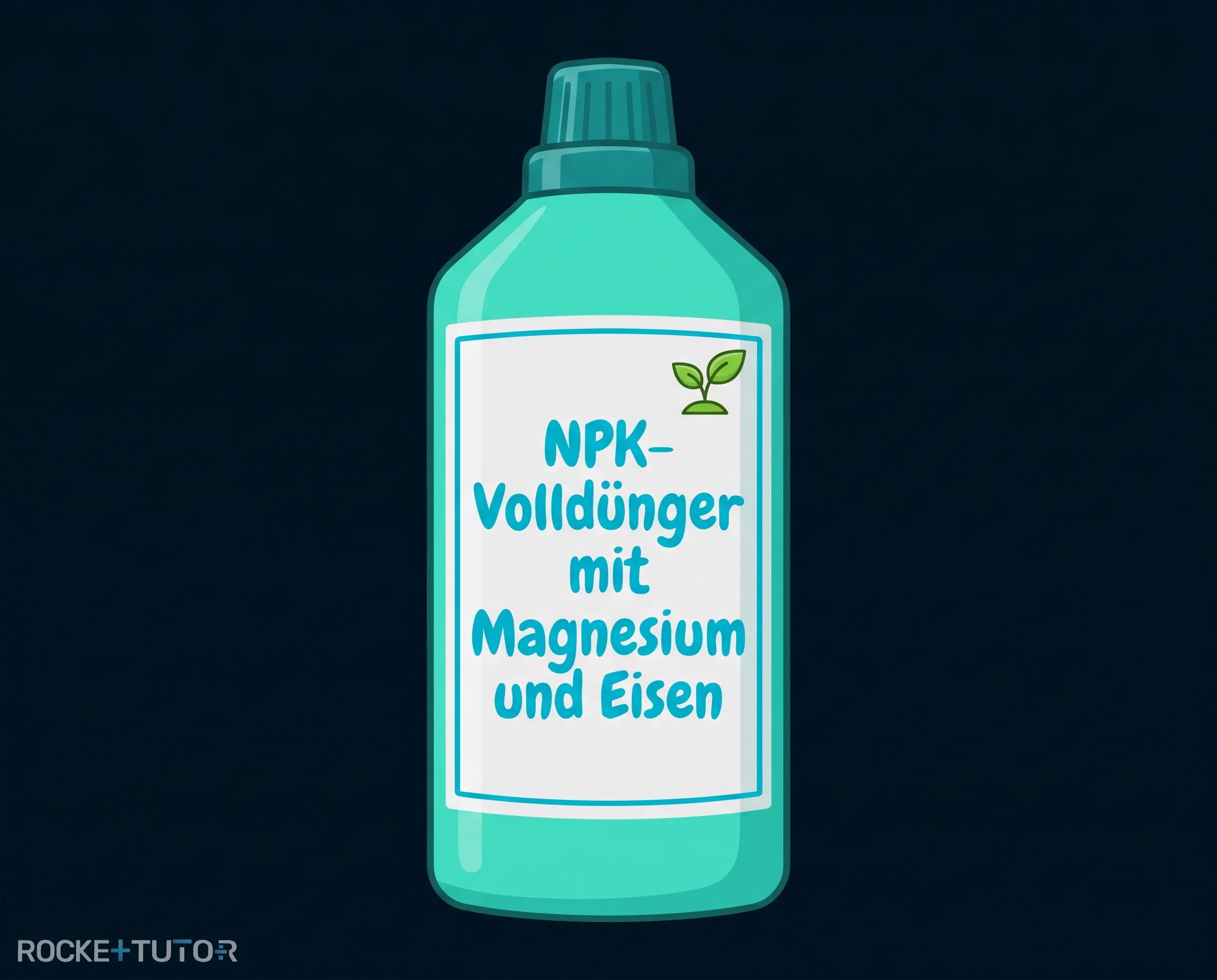 Chemische Symbole NPK für Mineraldünger