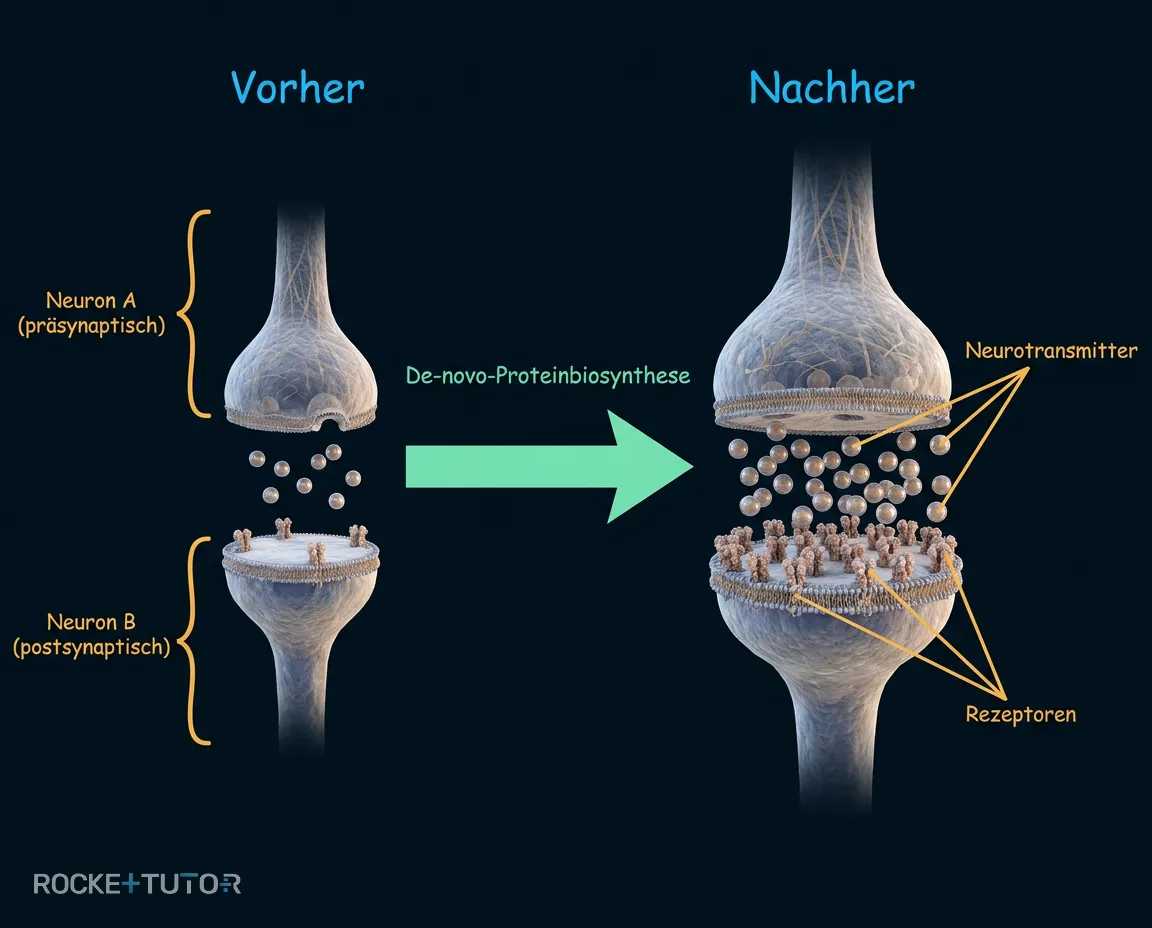Synaptische Plastizität und Nervenzellen