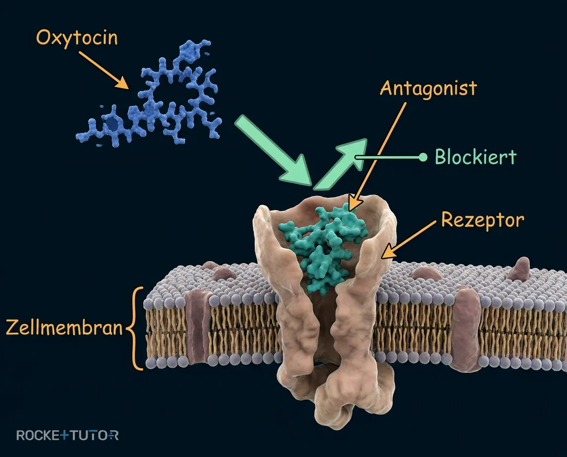 Oxytocin und Rezeptor-Antagonist