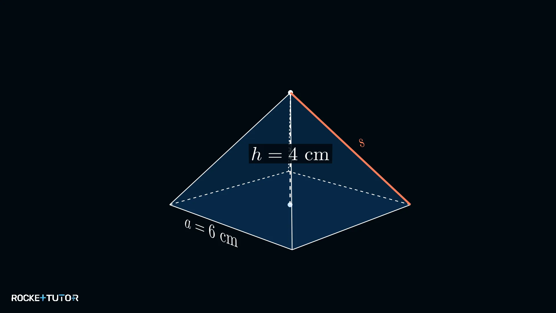 Pyramide mit quadratischer Grundfläche