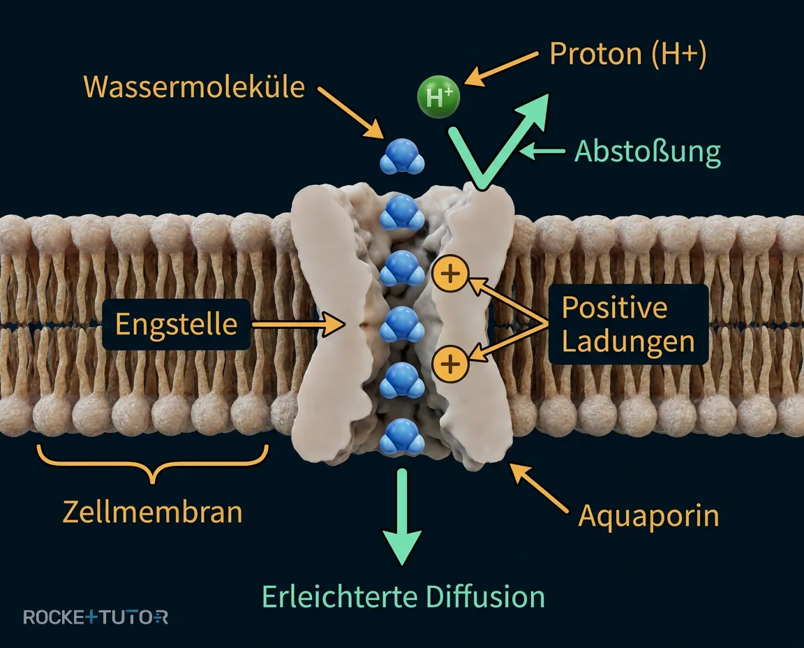 Aufbau und Selektivität eines Aquaporins