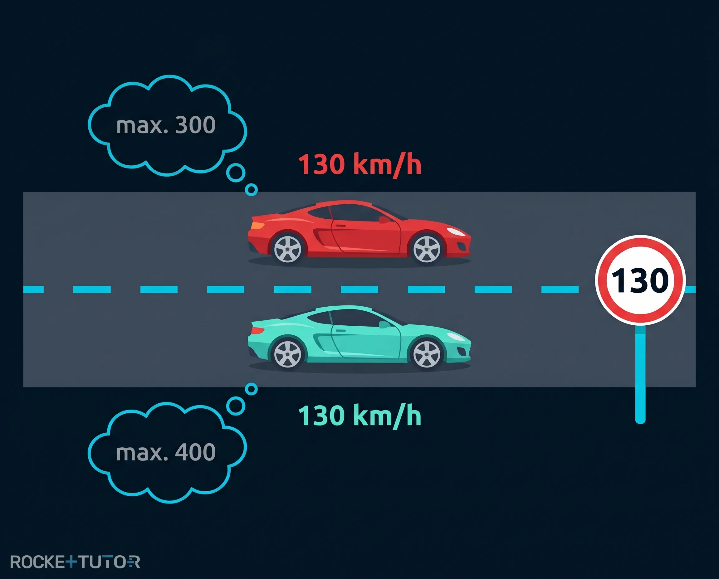 Sportwagen Analogie Tempolimit
