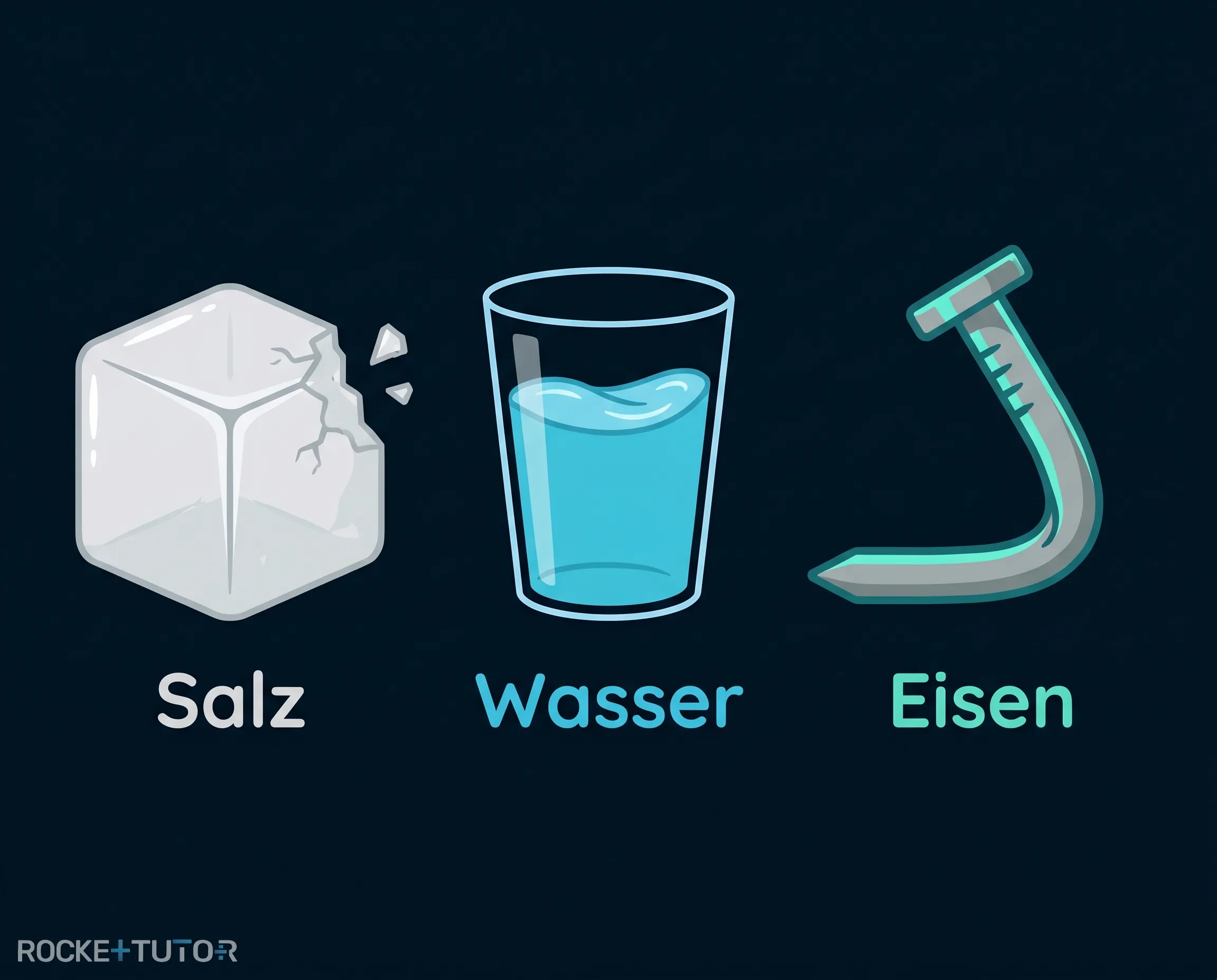 Verschiedene Stoffe und ihre Eigenschaften