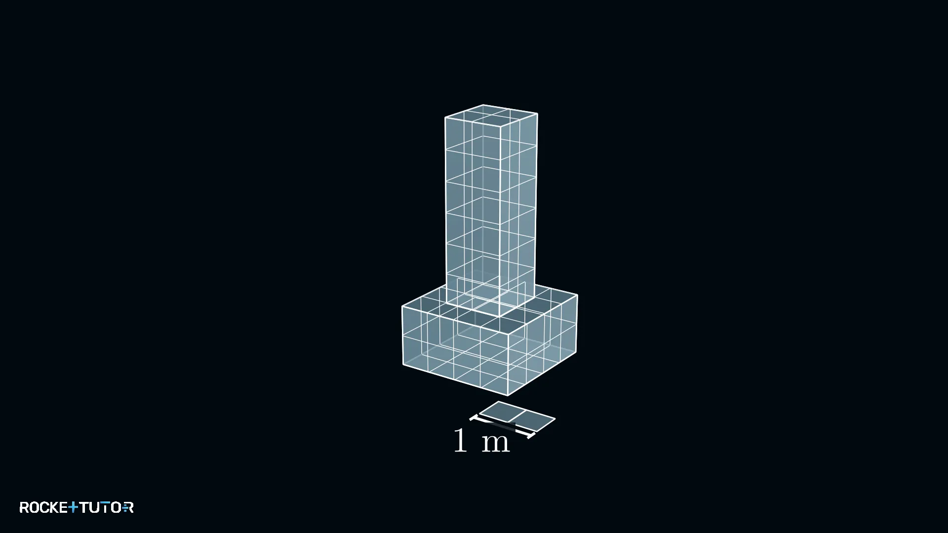 Denkmal mit Raster und Maßstab