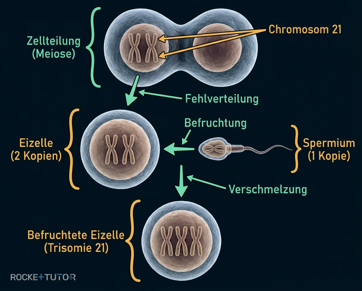Fehlverteilung bei der Meiose