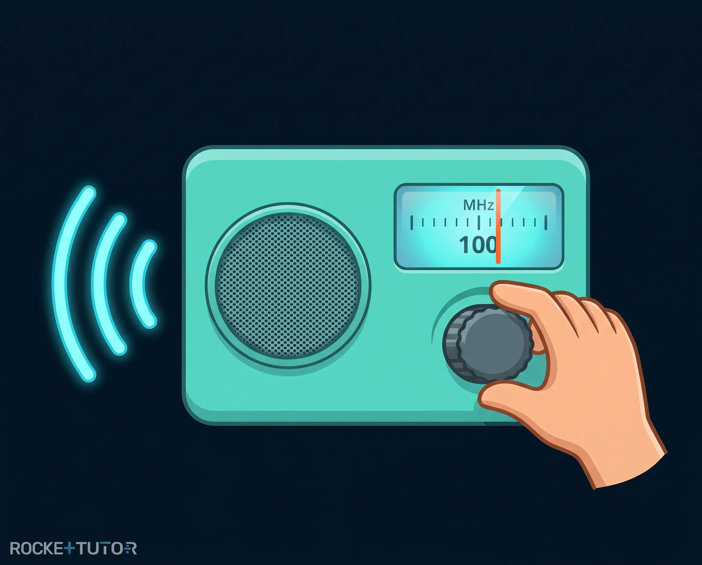 Radio mit unsichtbaren Signalen