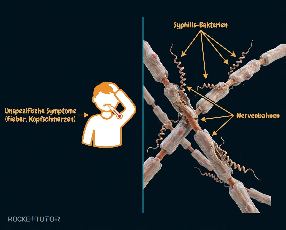 Syphilis Bakterien im Körper