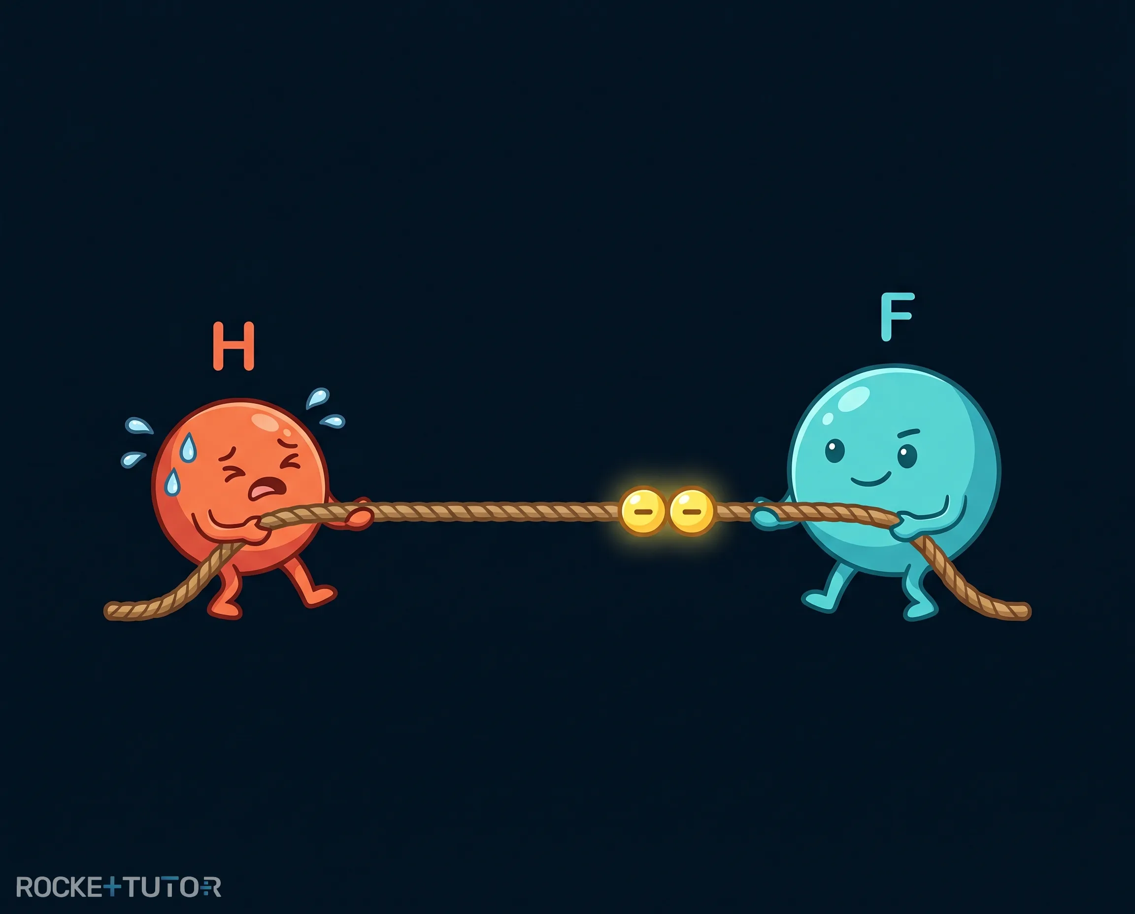 Periodensystem mit Elektronegativitätswerten