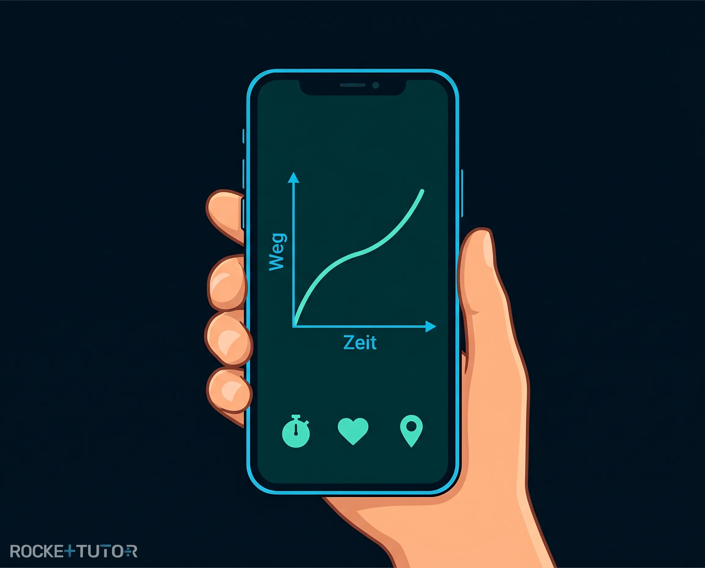 Smartphone als Tacho für Fahrrad