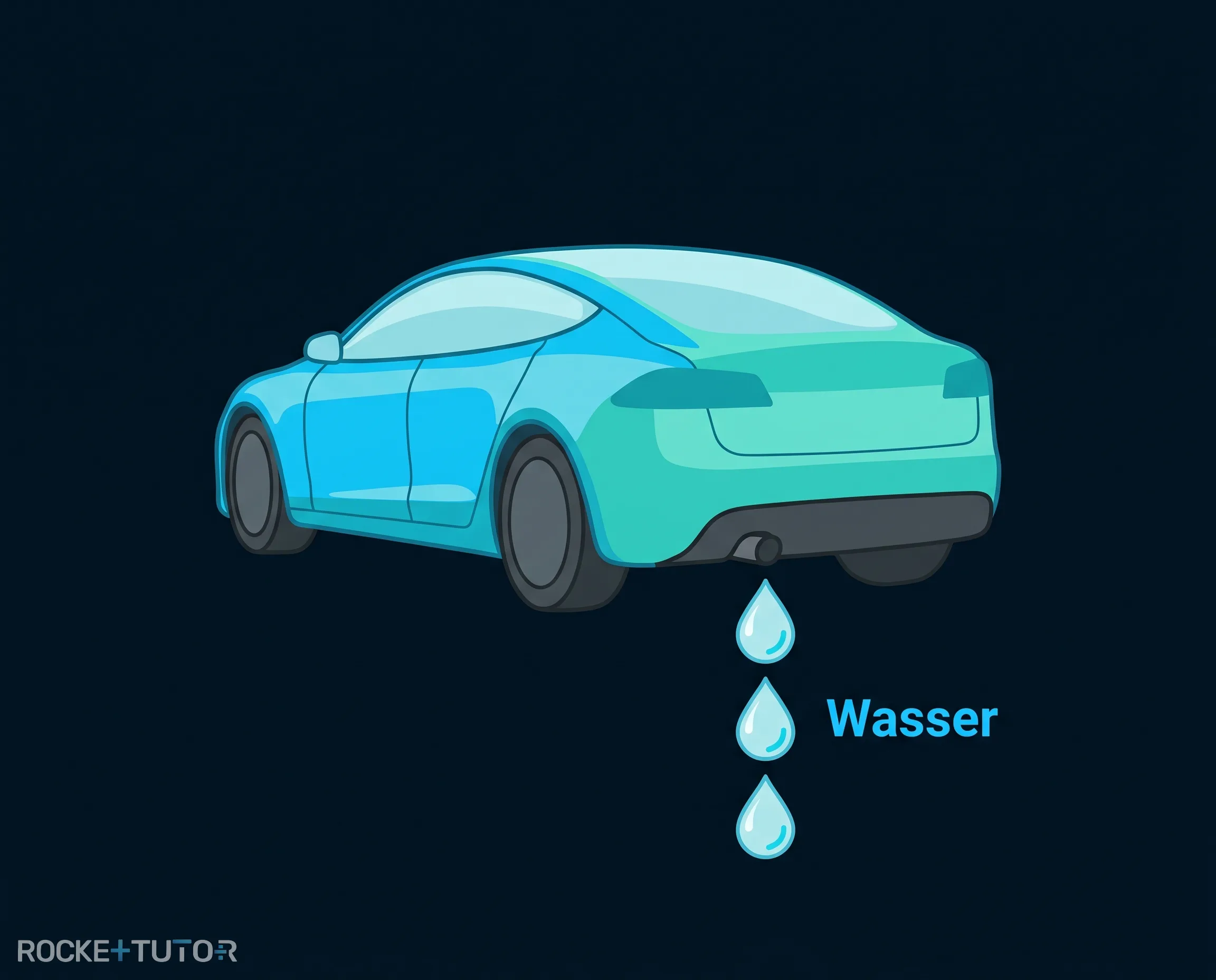 Auto mit Wasserstoffantrieb