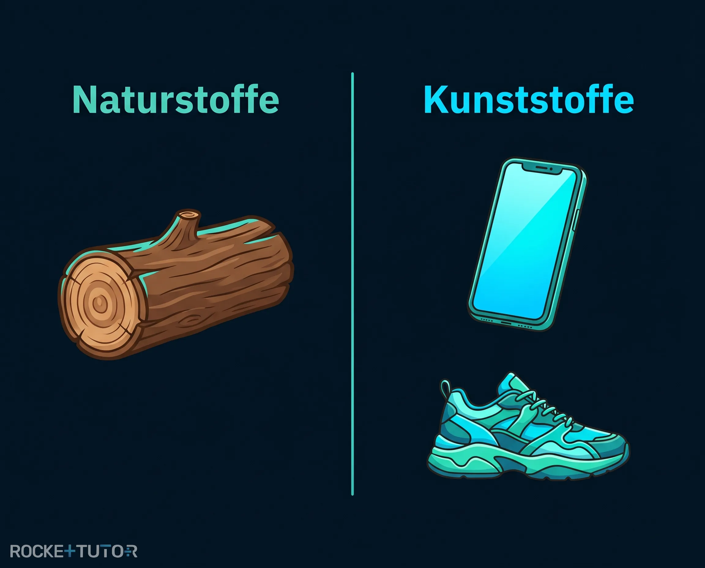 Bunte Kunststoffgegenstände im Alltag