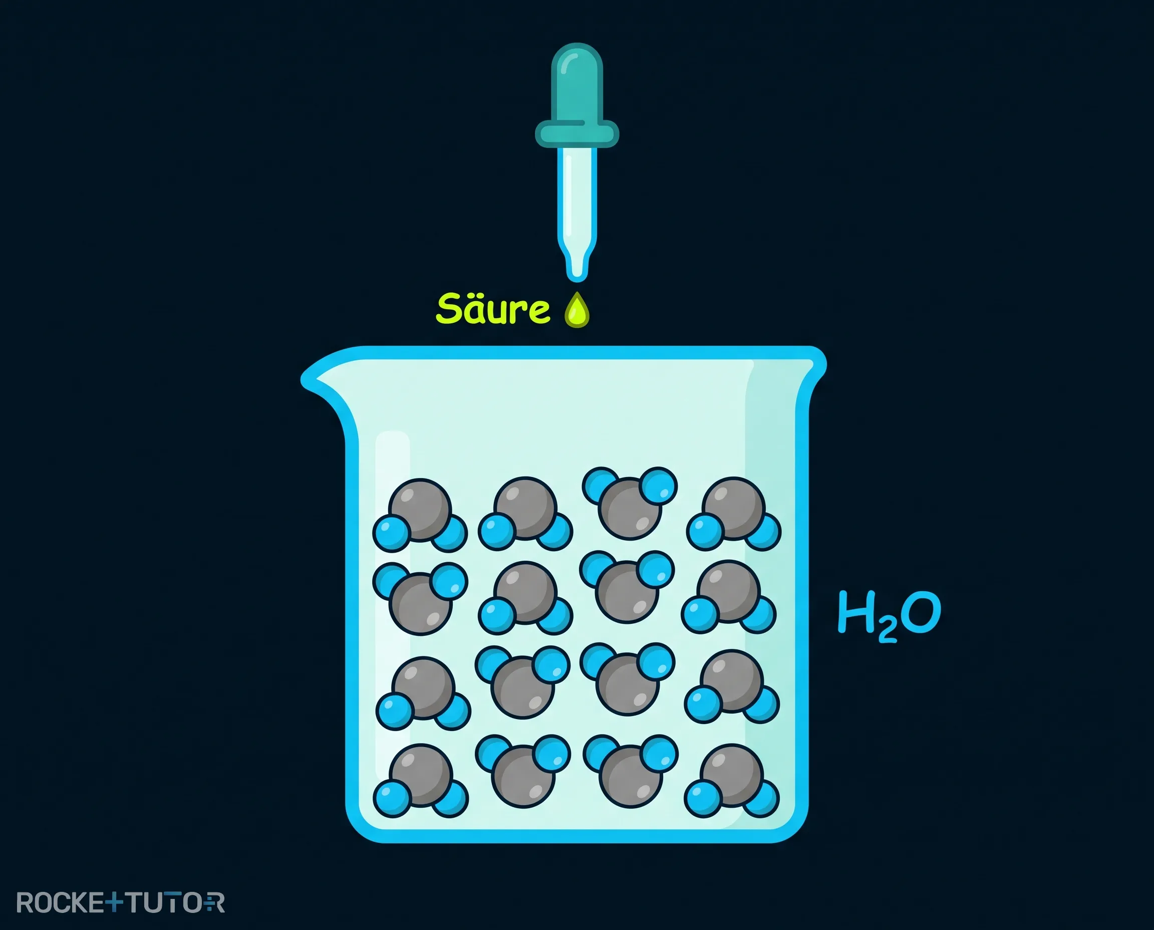 Wasserkonzentration bleibt konstant