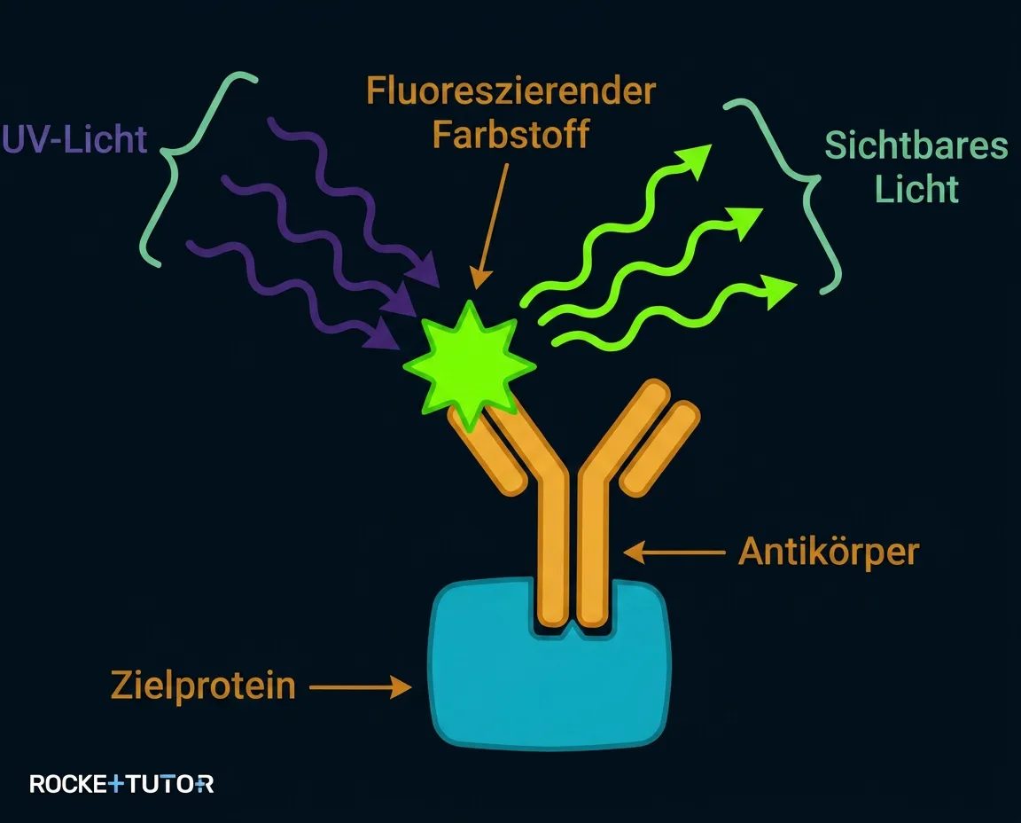Antikörper mit fluoreszierendem Farbstoff