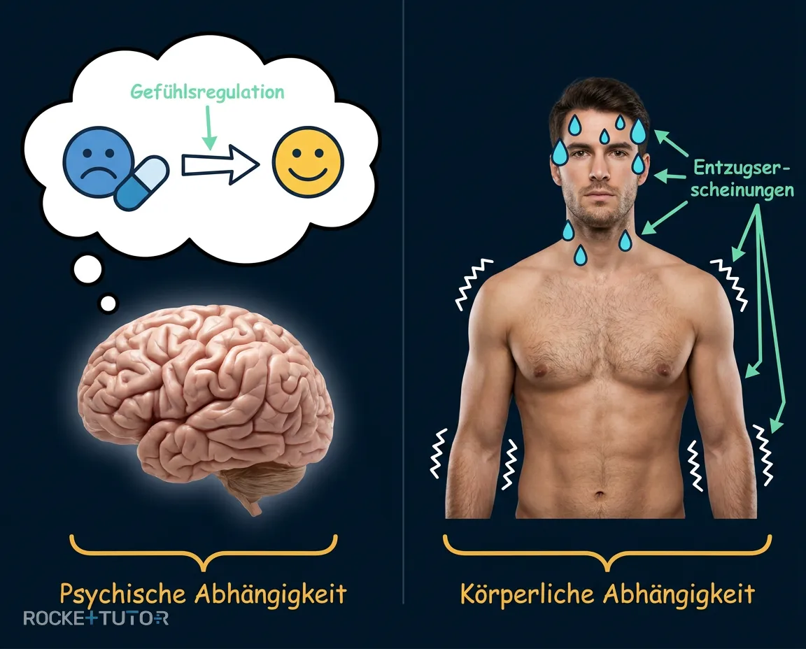 Körperliche und psychische Abhängigkeit