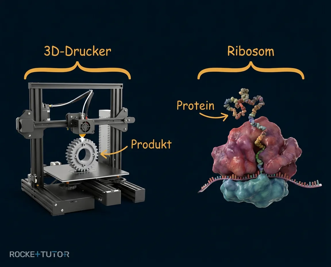 Ribosomen als zelluläre 3D-Drucker