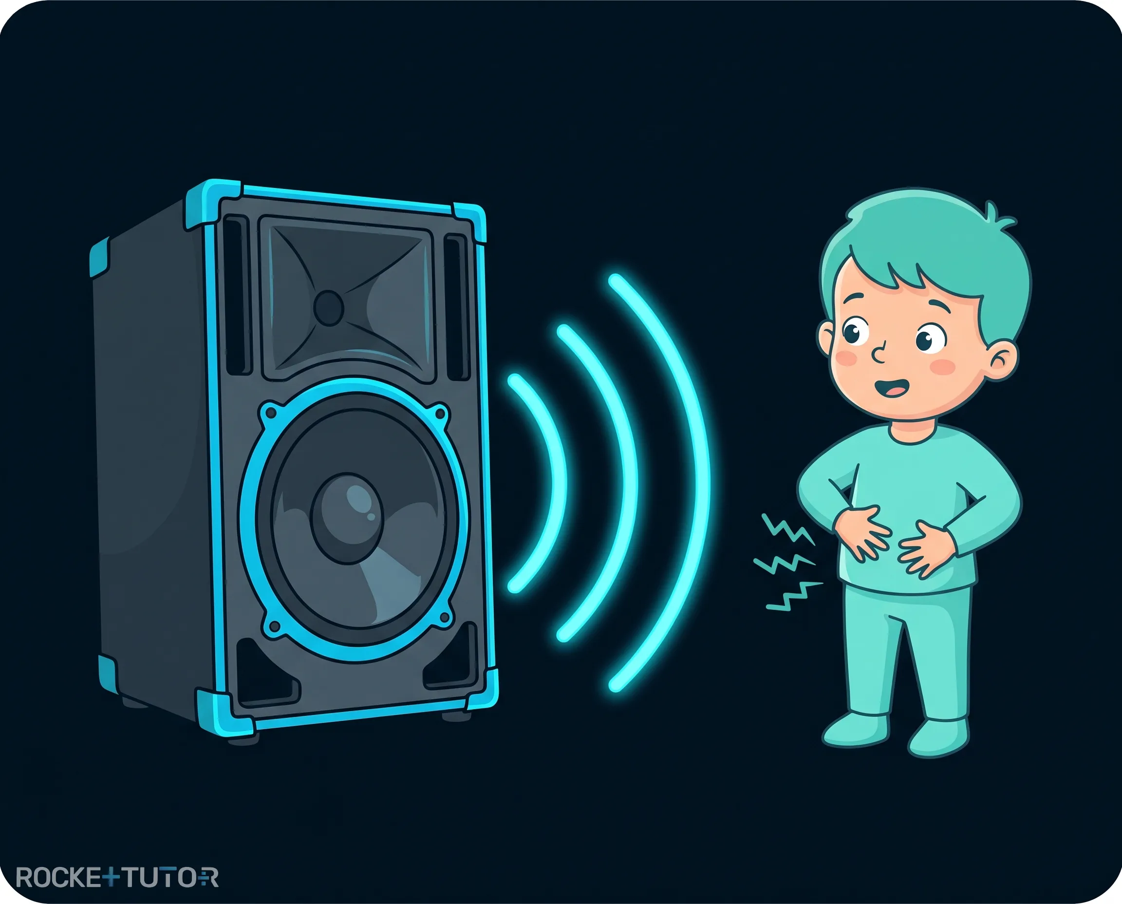 Konzert mit großen Lautsprechern