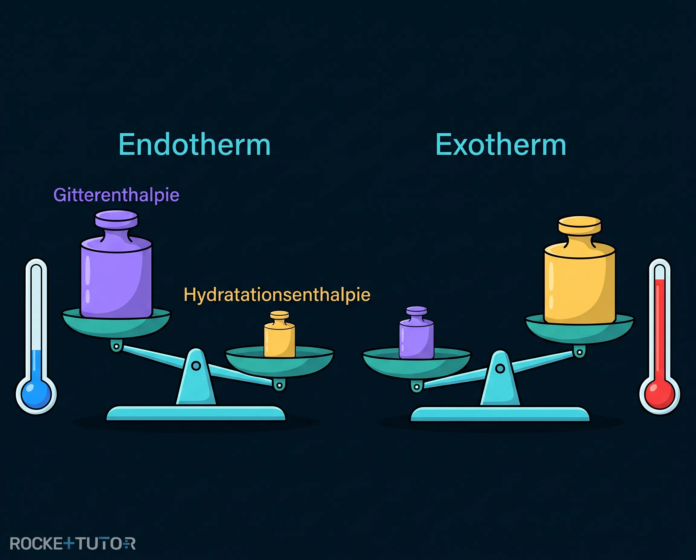 Exotherme und endotherme Reaktionen