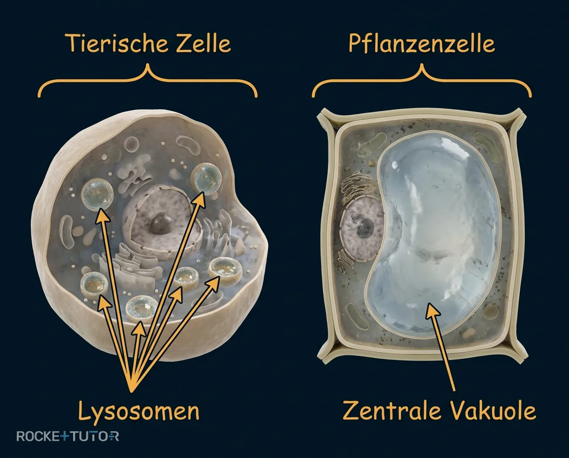 Pflanzenzelle mit Vakuole