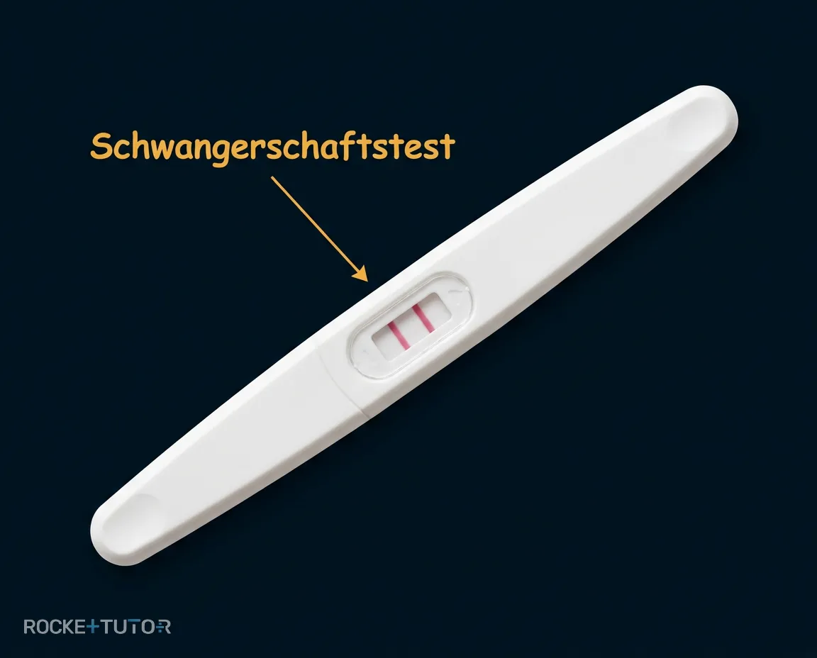 Schwangerschaftstest Plastikstäbchen