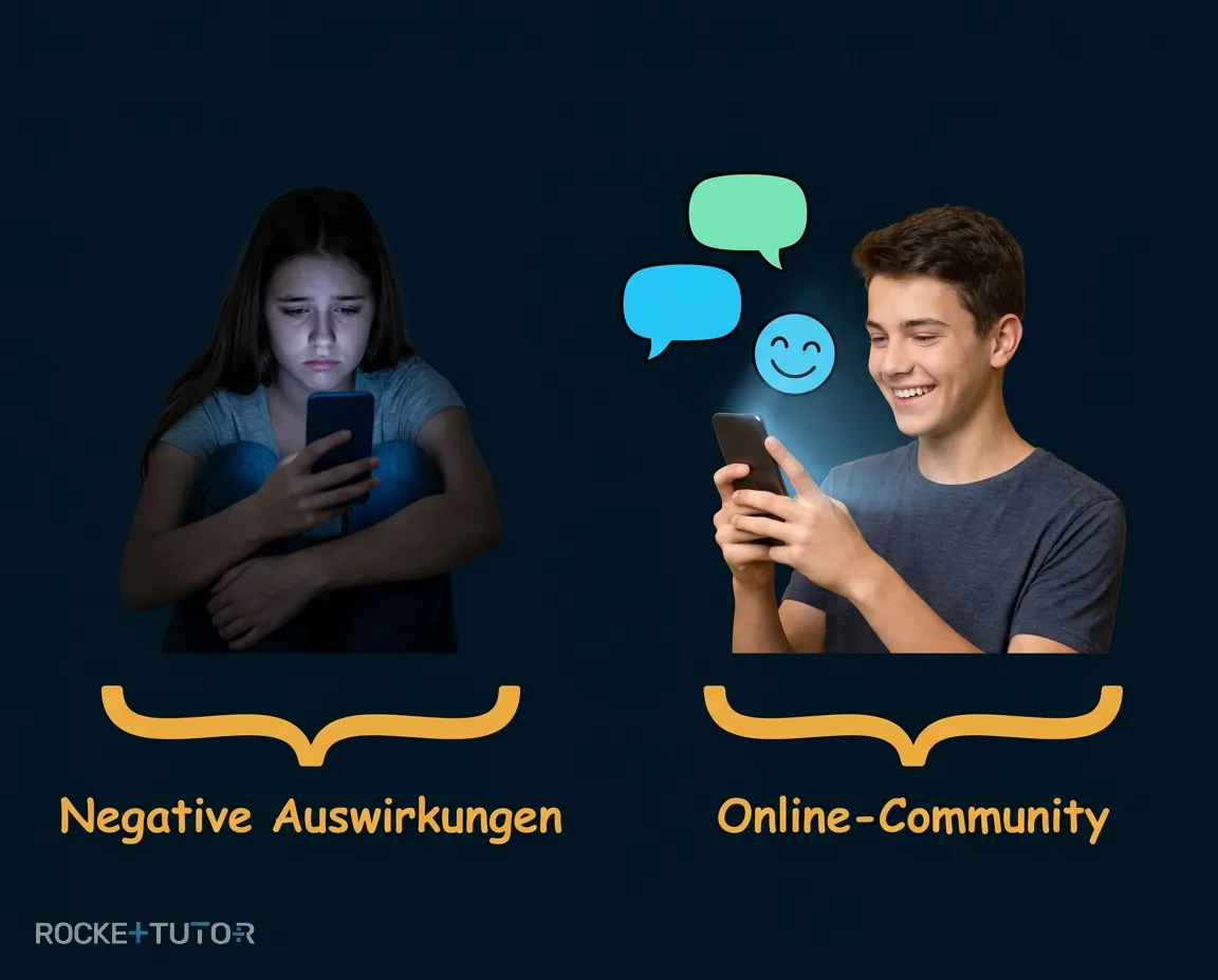 Vergleich von sicheren und riskanten Körperveränderungen