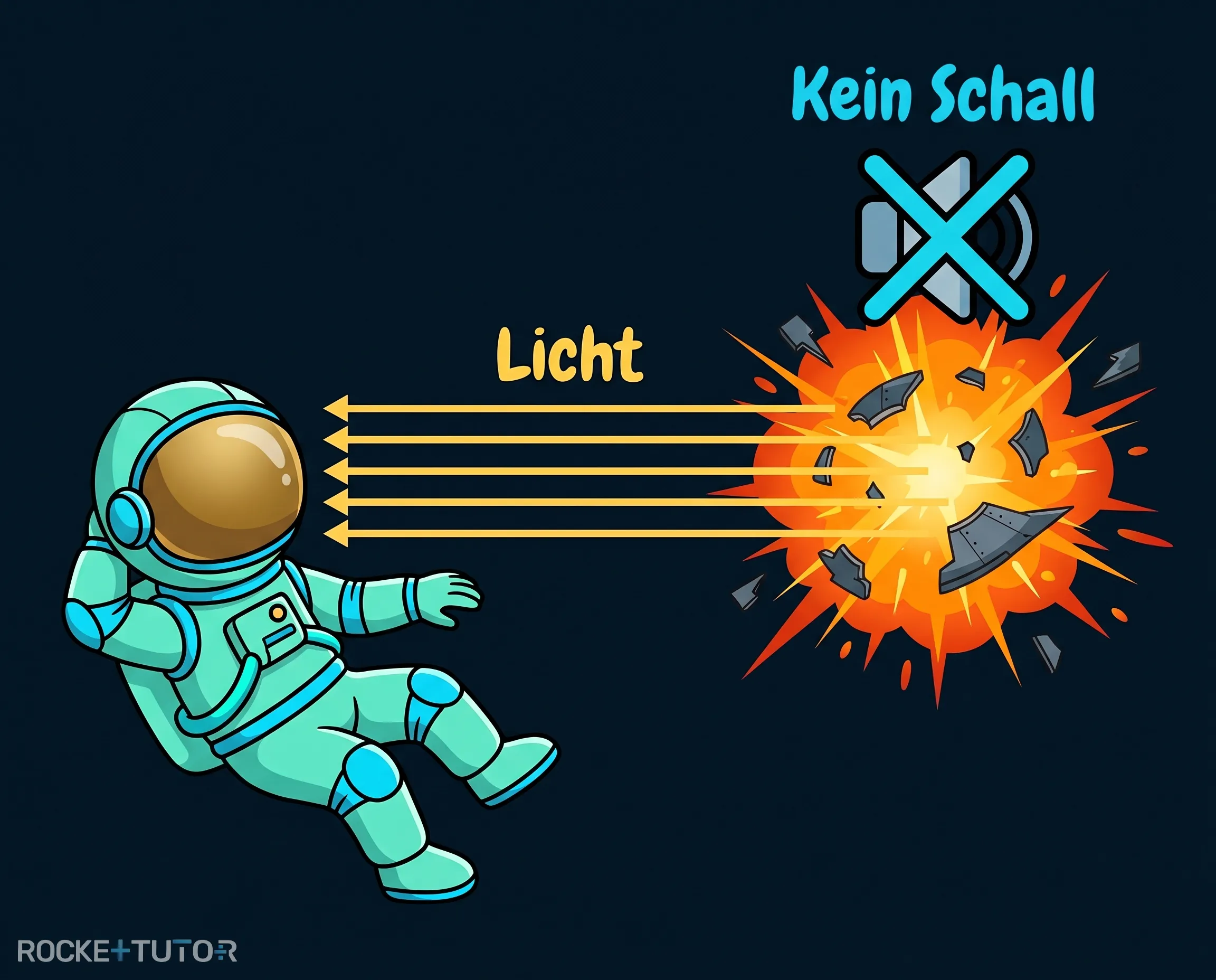 Explosion im Weltall
