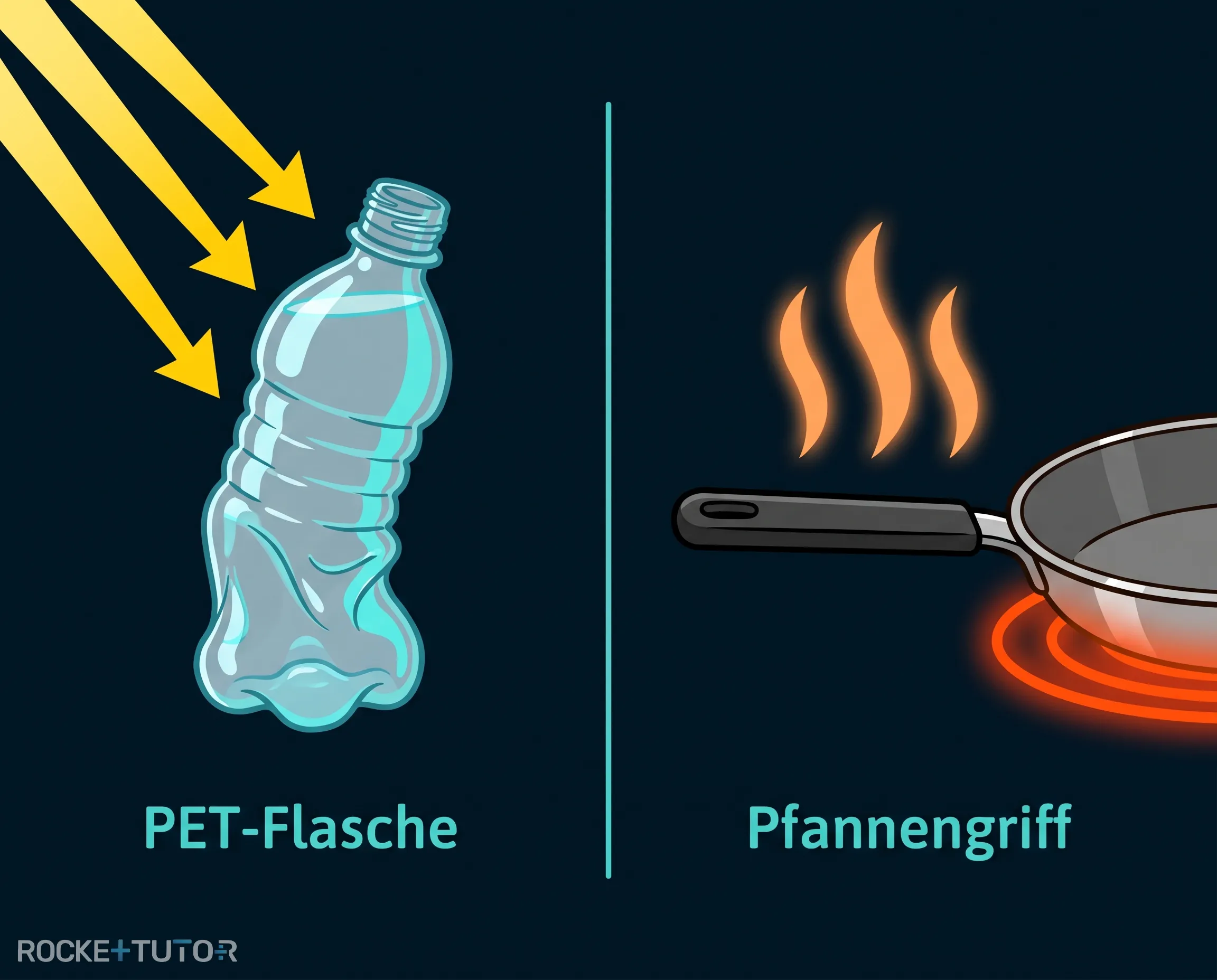 Alltagsgegenstände aus verschiedenen Kunststoffen
