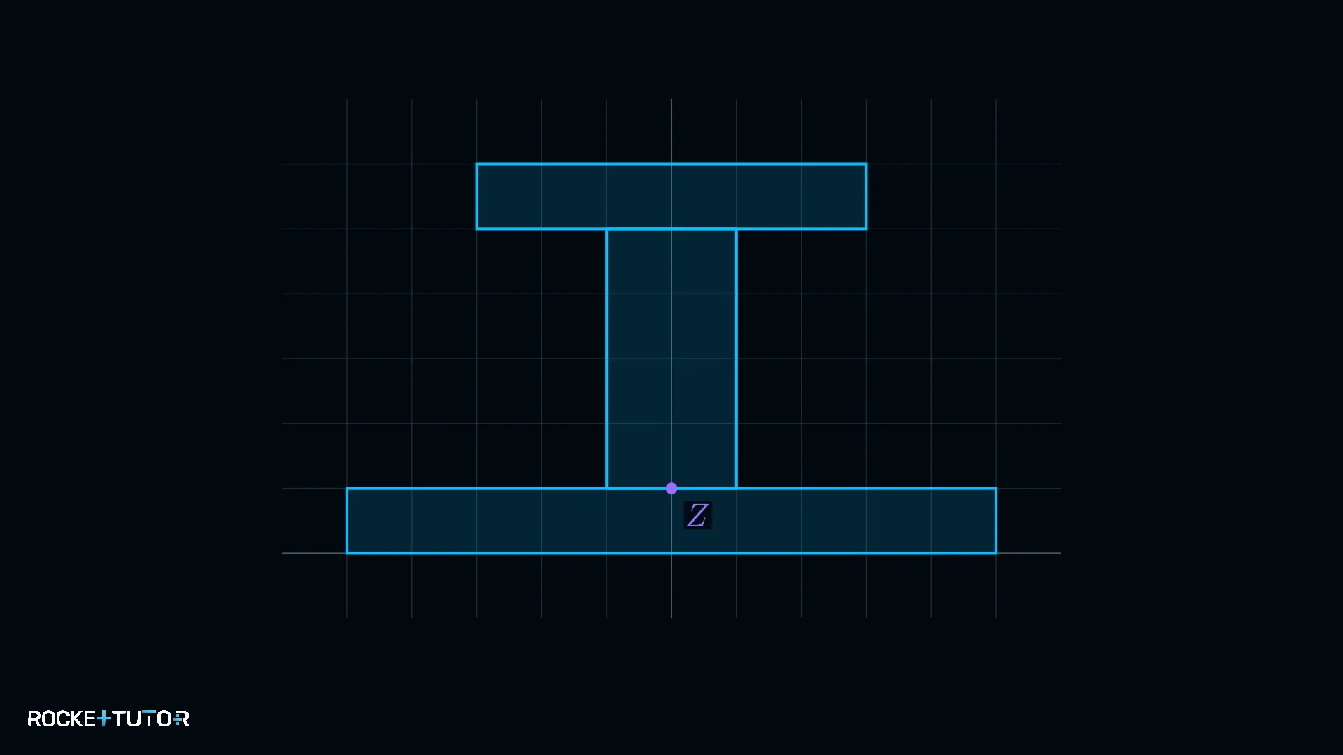 Vollständiges T-Logo nach Punktspiegelung