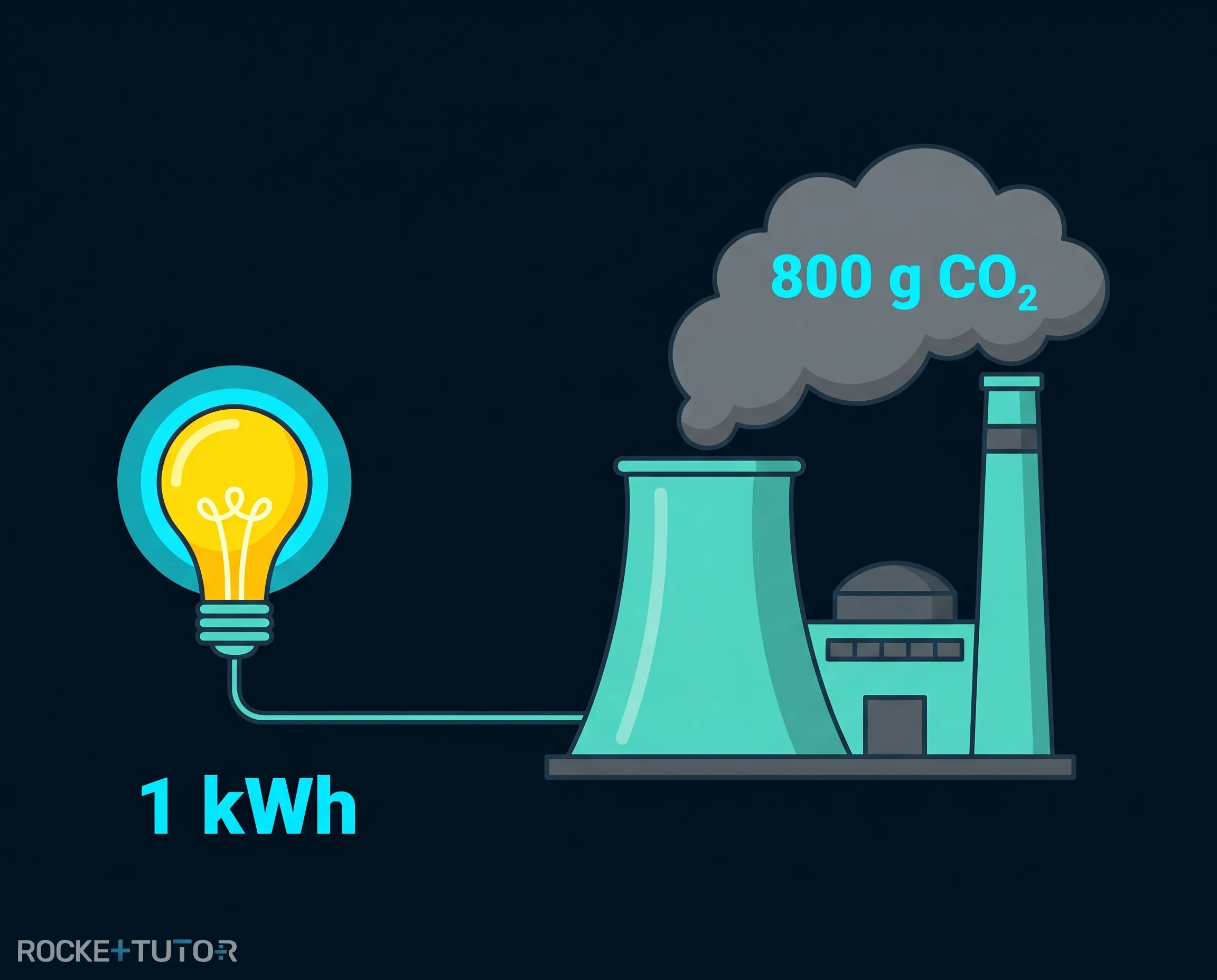 CO2-Ausstoß bei Stromerzeugung