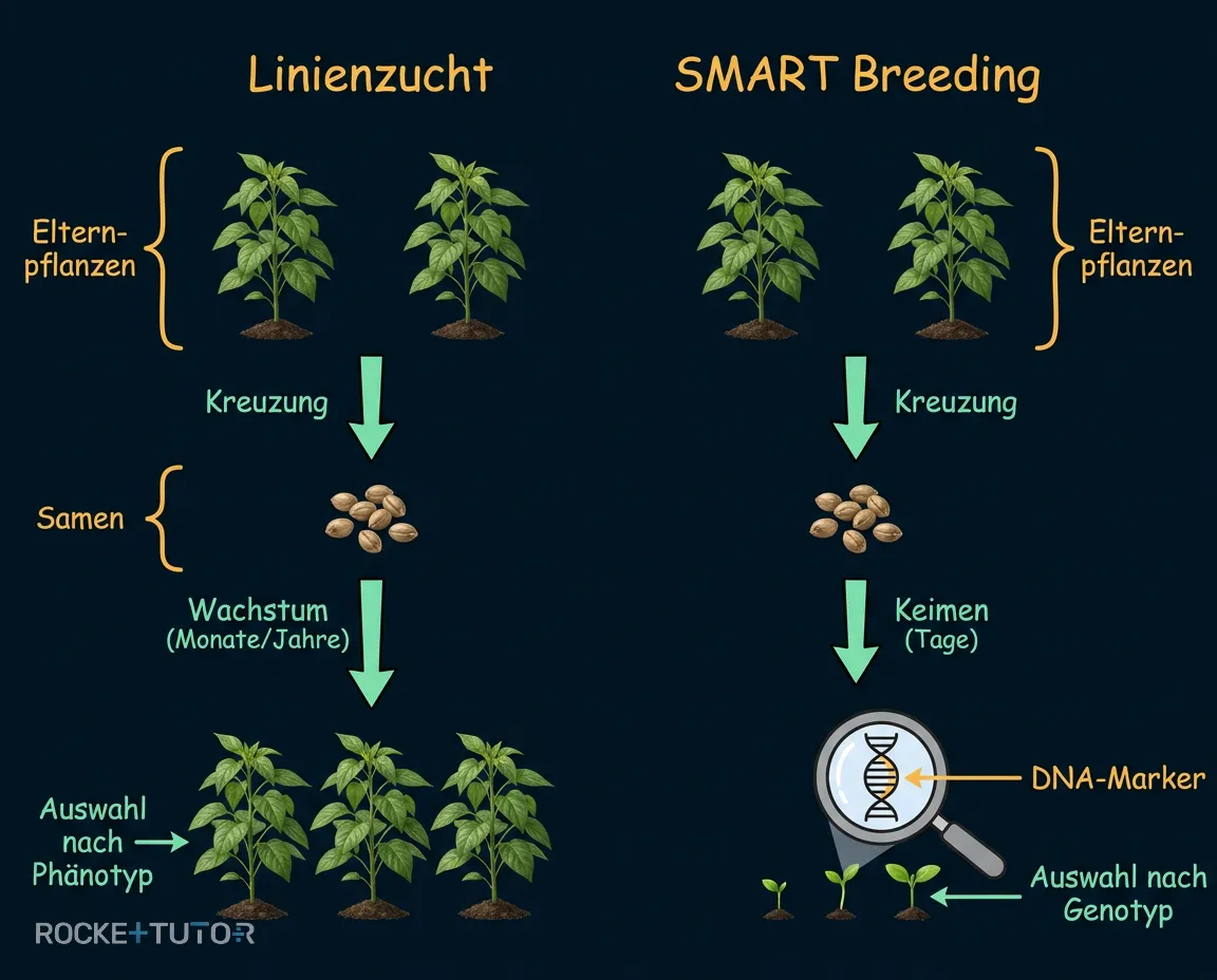 DNA-Marker beim SMART Breeding