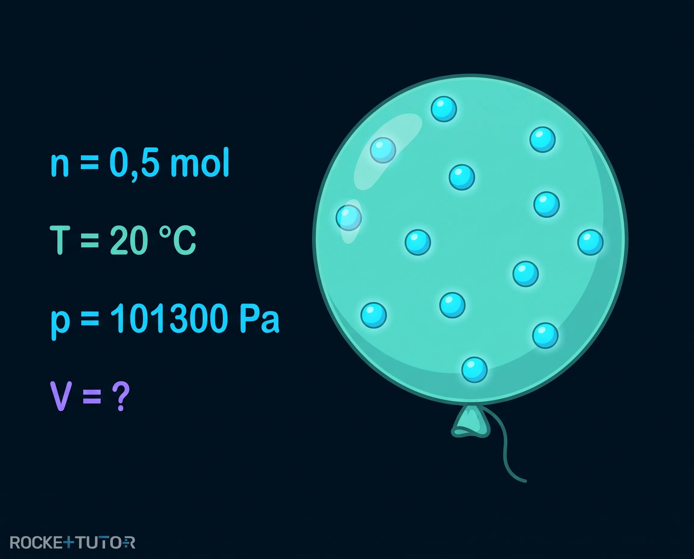 Luftballon mit Heliumgas