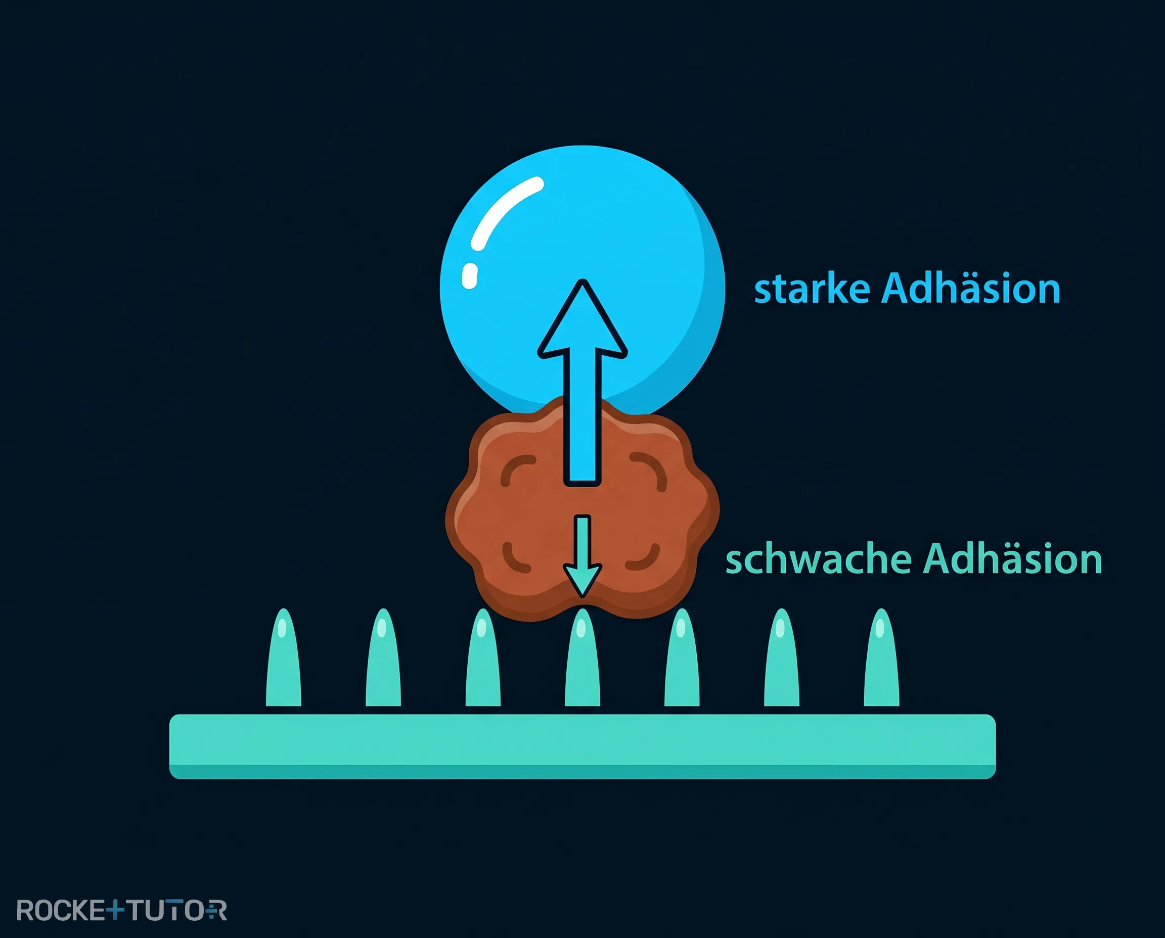 Nanostruktur eines Lotusblattes mit Wassertropfen