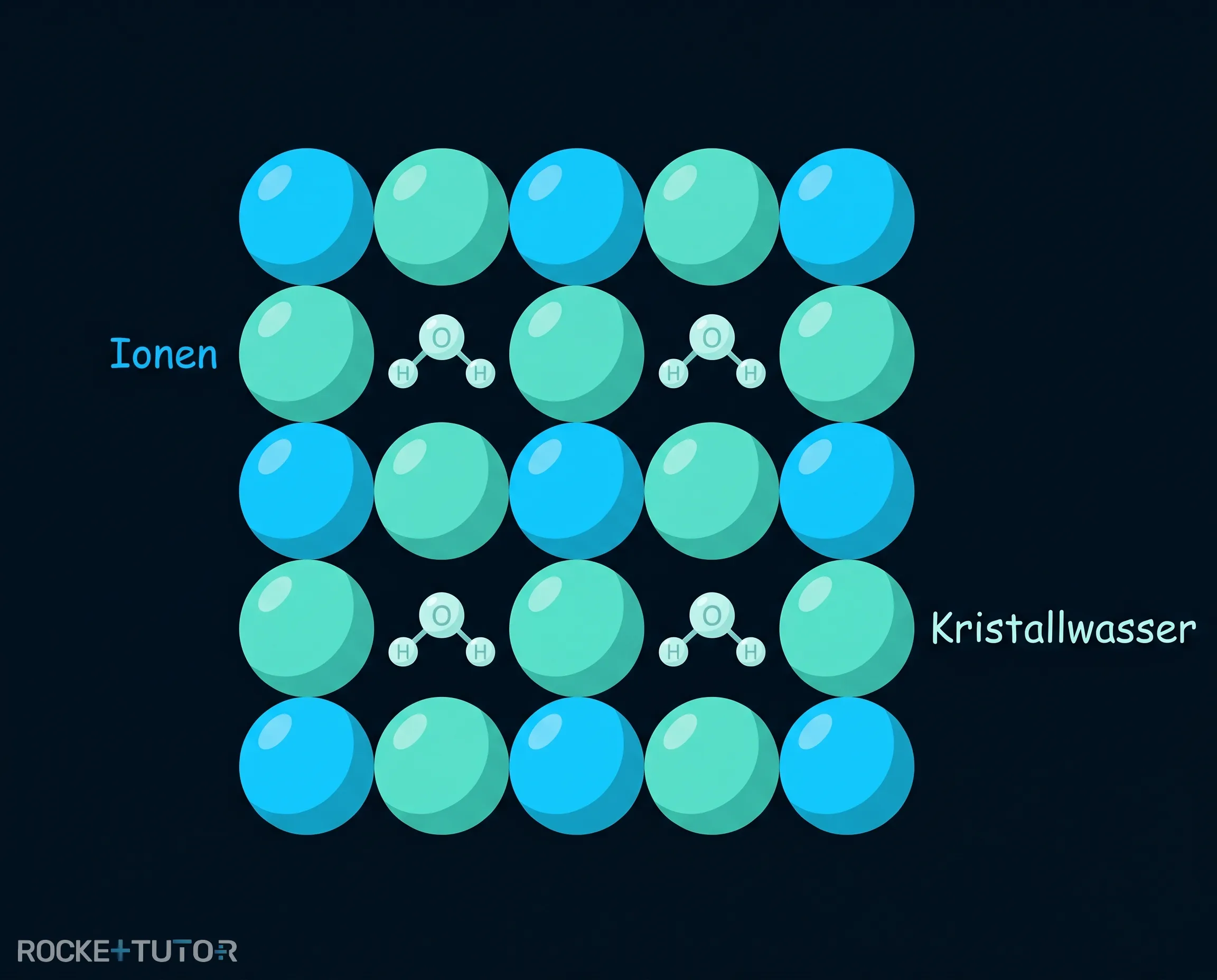 Blaues Kupfersulfat als Salzhydrat