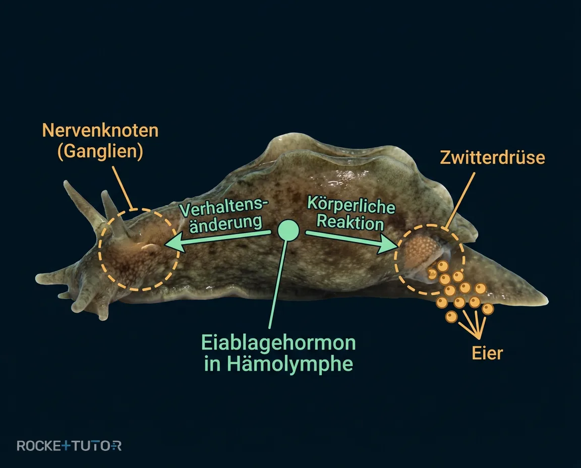 Seehase Zwitterdrüse und Hämolymphe